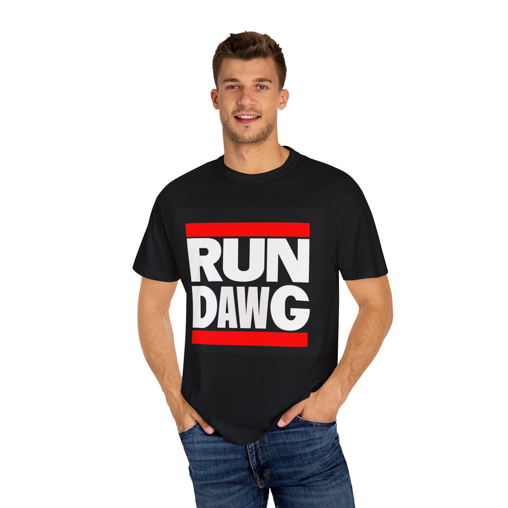 Vibrant Motivational T-Shirt | Perfect for Fitness Enthusiasts, Casual Wear, and Gifts | Run Dawg Tee for Active Lifestyles