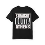 Unisex Garment-Dyed T-shirt for Street Style Lovers, Casual Wear, Gifts for Friends, Athens Pride, 90s Nostalgia