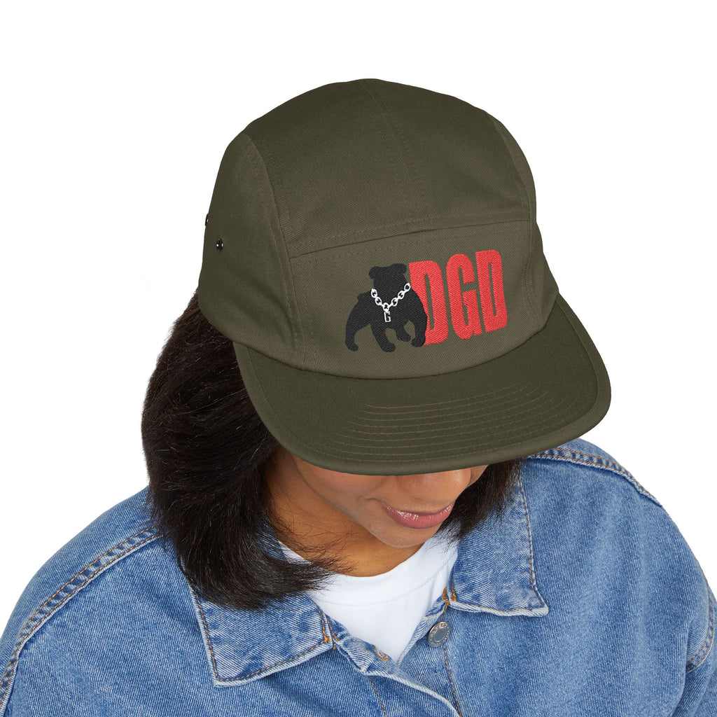 Stylish Embroidered 5 Panel Cap, Trendy Hat, Casual Wear, Streetwear Accessory, Gift for Hip Hop Lovers, Summer Fashion