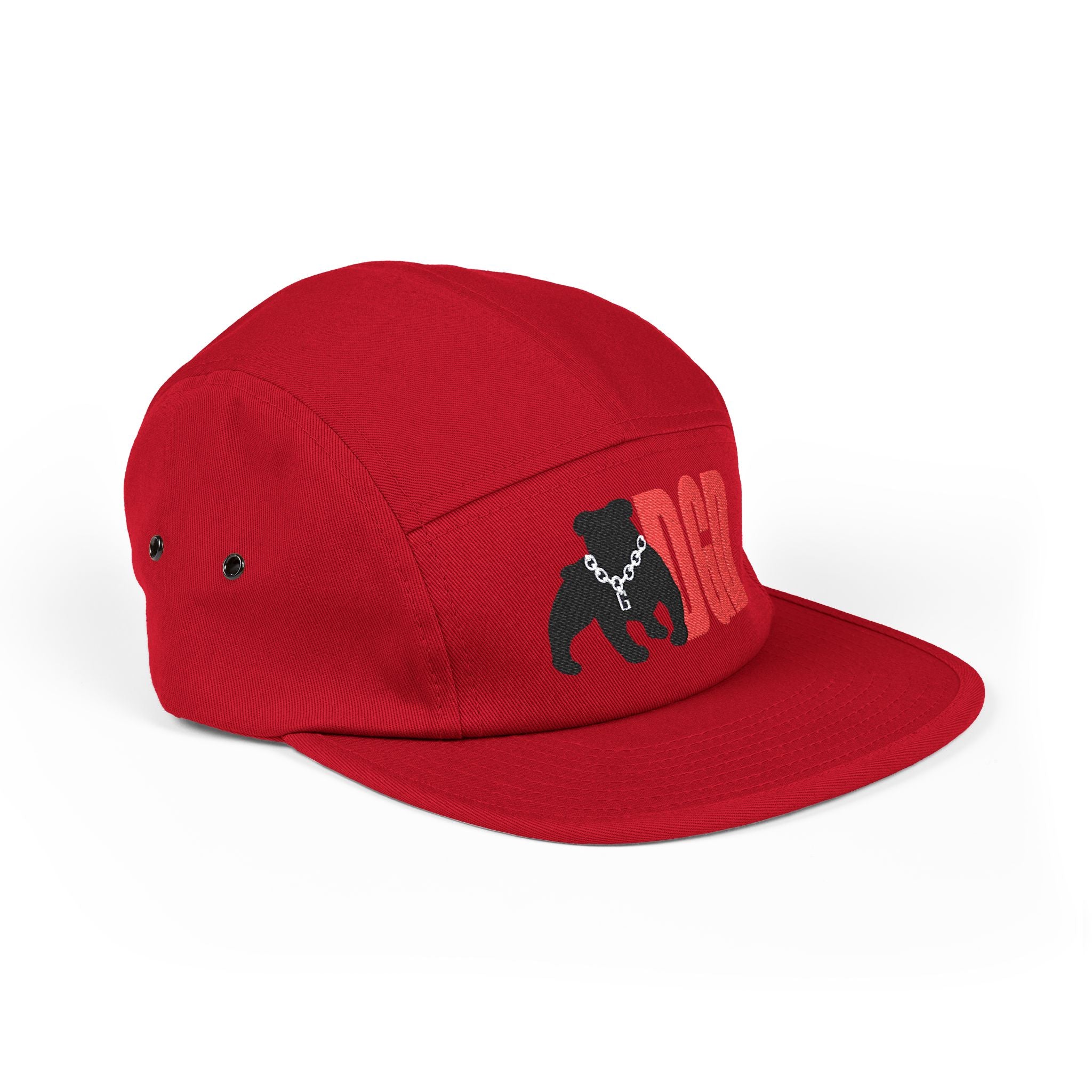 Stylish Embroidered 5 Panel Cap, Trendy Hat, Casual Wear, Streetwear Accessory, Gift for Hip Hop Lovers, Summer Fashion