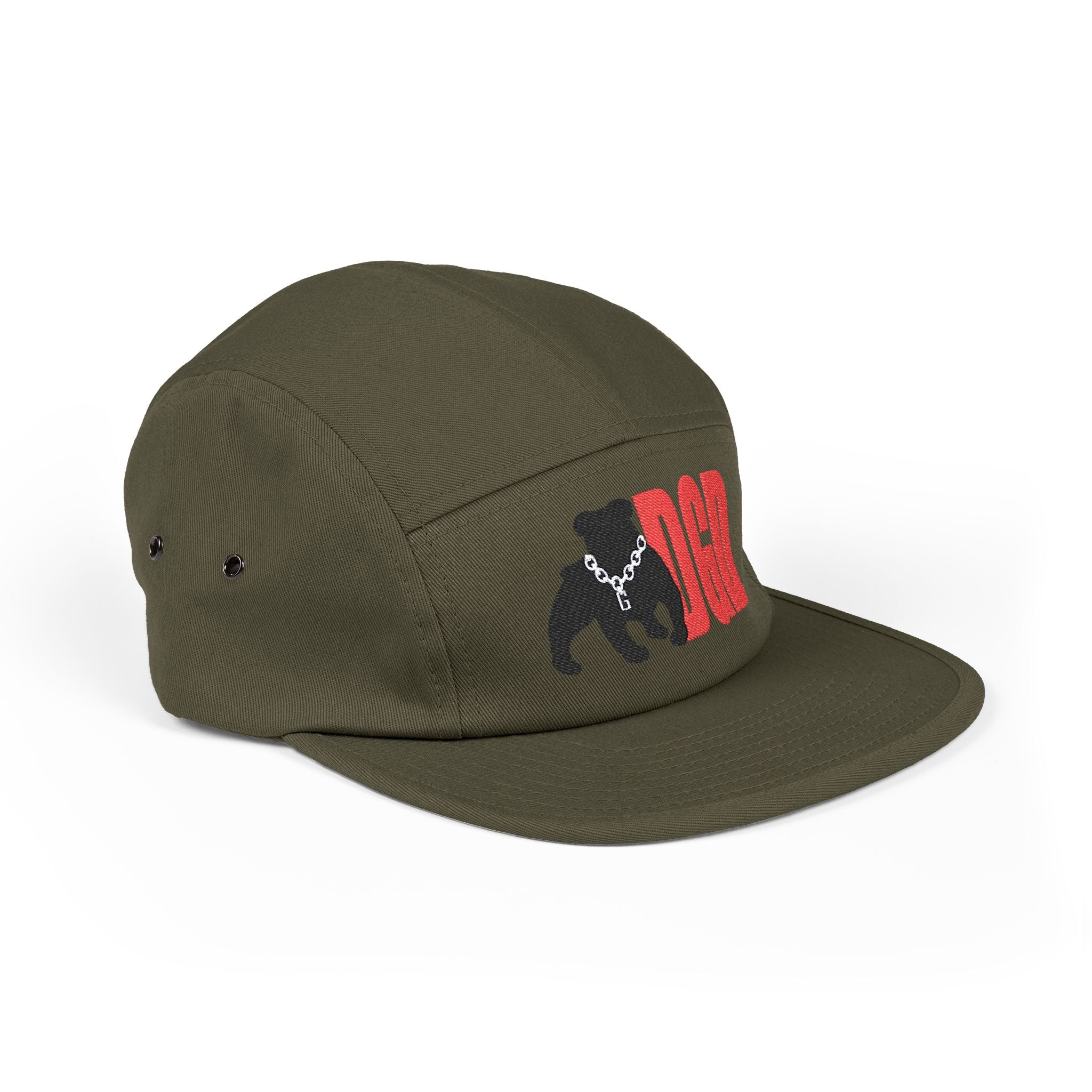 Stylish Embroidered 5 Panel Cap, Trendy Hat, Casual Wear, Streetwear Accessory, Gift for Hip Hop Lovers, Summer Fashion
