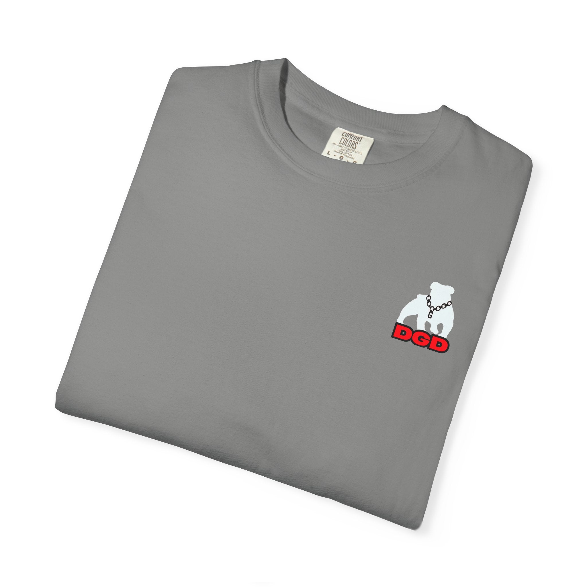 Unisex Garment-Dyed T-Shirt: Running Backu, Casual W l ear, Sports Apparel, Gift for Athletes, Everyday Style