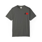 Garment-Dyed Unisex T-Shirt with Bold Logo, Casual Tee, Cool Graphic Top, Perfect for Everyday Wear, Gift for Him/Her, Summer Fashion