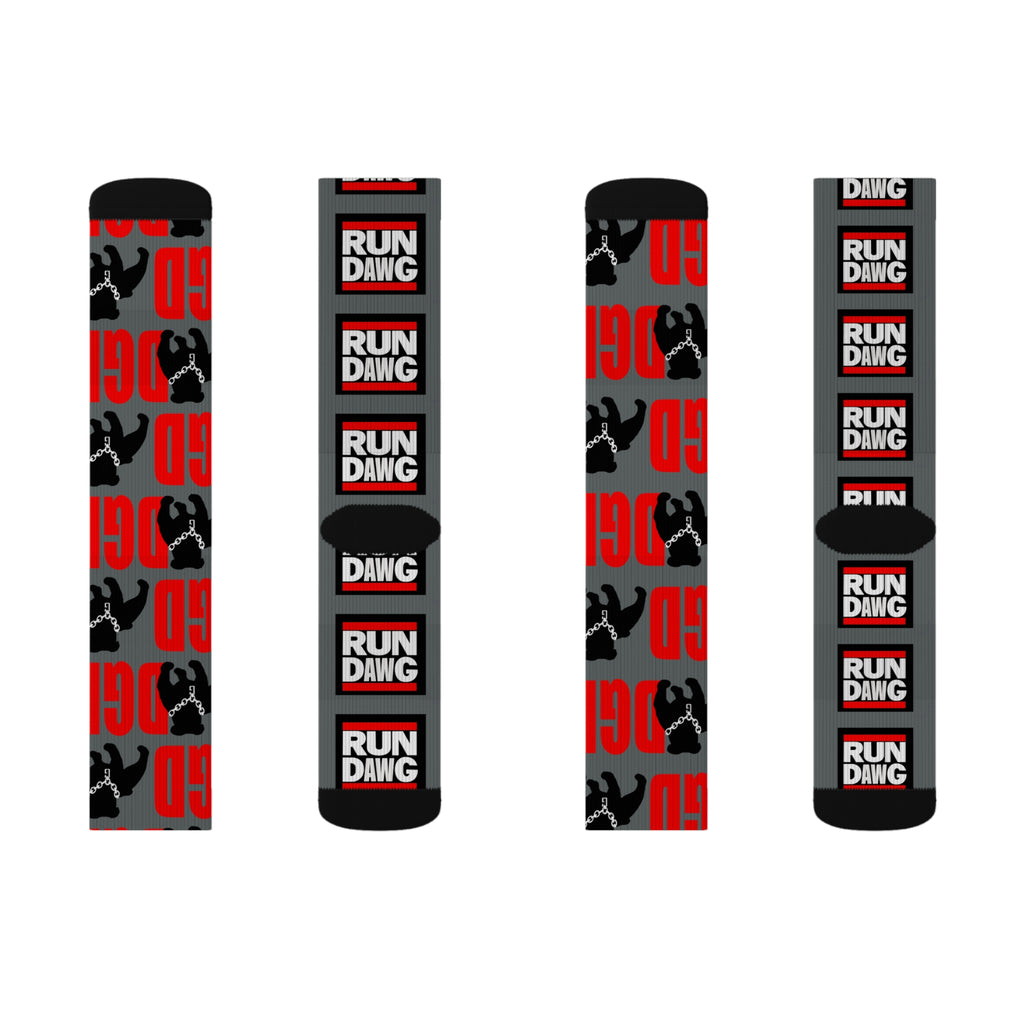 Bold Graphic Socks for Dog Lovers | Unique Canine-Themed Gift, Fun Footwear for Pet Owners, Trendy Sublimated Socks for Every Occasion