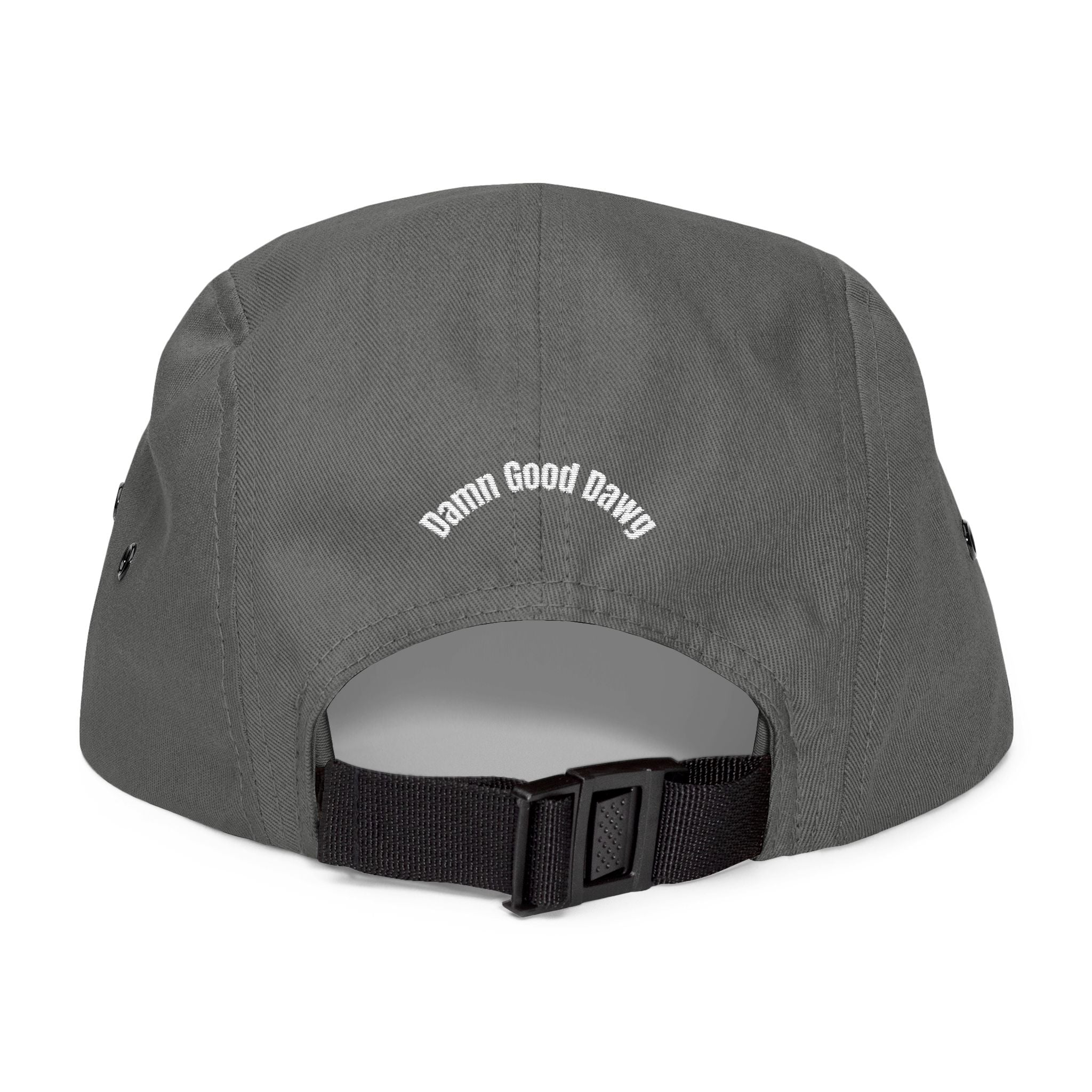Stylish Embroidered 5 Panel Cap, Trendy Hat, Casual Wear, Streetwear Accessory, Gift for Hip Hop Lovers, Summer Fashion