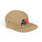 Stylish Embroidered 5 Panel Cap, Trendy Hat, Casual Wear, Streetwear Accessory, Gift for Hip Hop Lovers, Summer Fashion