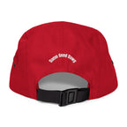 Stylish Embroidered 5 Panel Cap, Trendy Hat, Casual Wear, Streetwear Accessory, Gift for Hip Hop Lovers, Summer Fashion