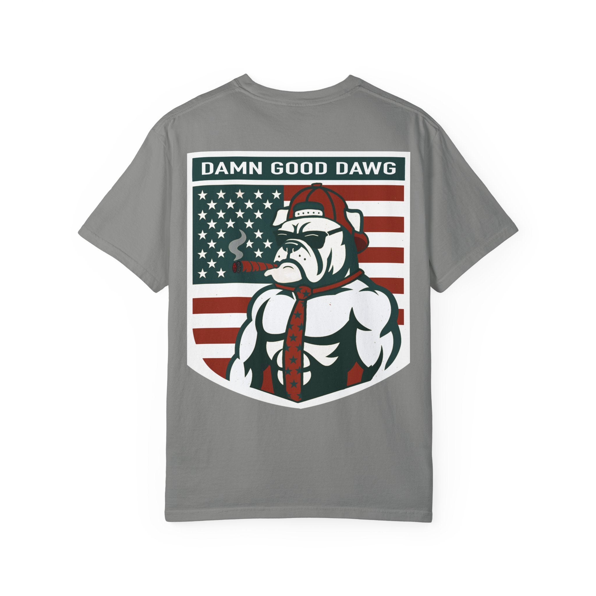 Damn Good Dawg T-Shirt, Vintage Style Tee, Unisex Casual Wear, Gift for DogLovers, Patriotic Apparel, Everyday Comfort