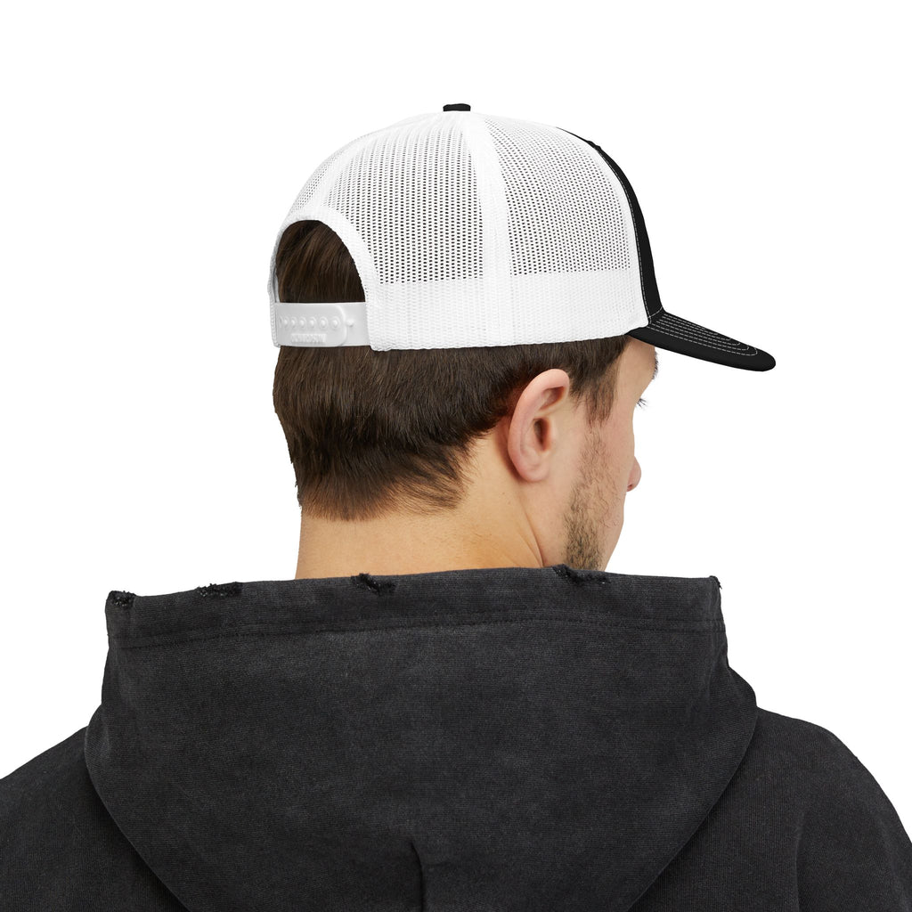 Stylish Embroidered Dog Snapback Cap | Pet Lover Gift, Casual Accessories, Adjustable Trucker Hat, Dog Owner Apparel, Everyday Wear