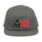 Stylish Embroidered 5 Panel Cap, Trendy Hat, Casual Wear, Streetwear Accessory, Gift for Hip Hop Lovers, Summer Fashion
