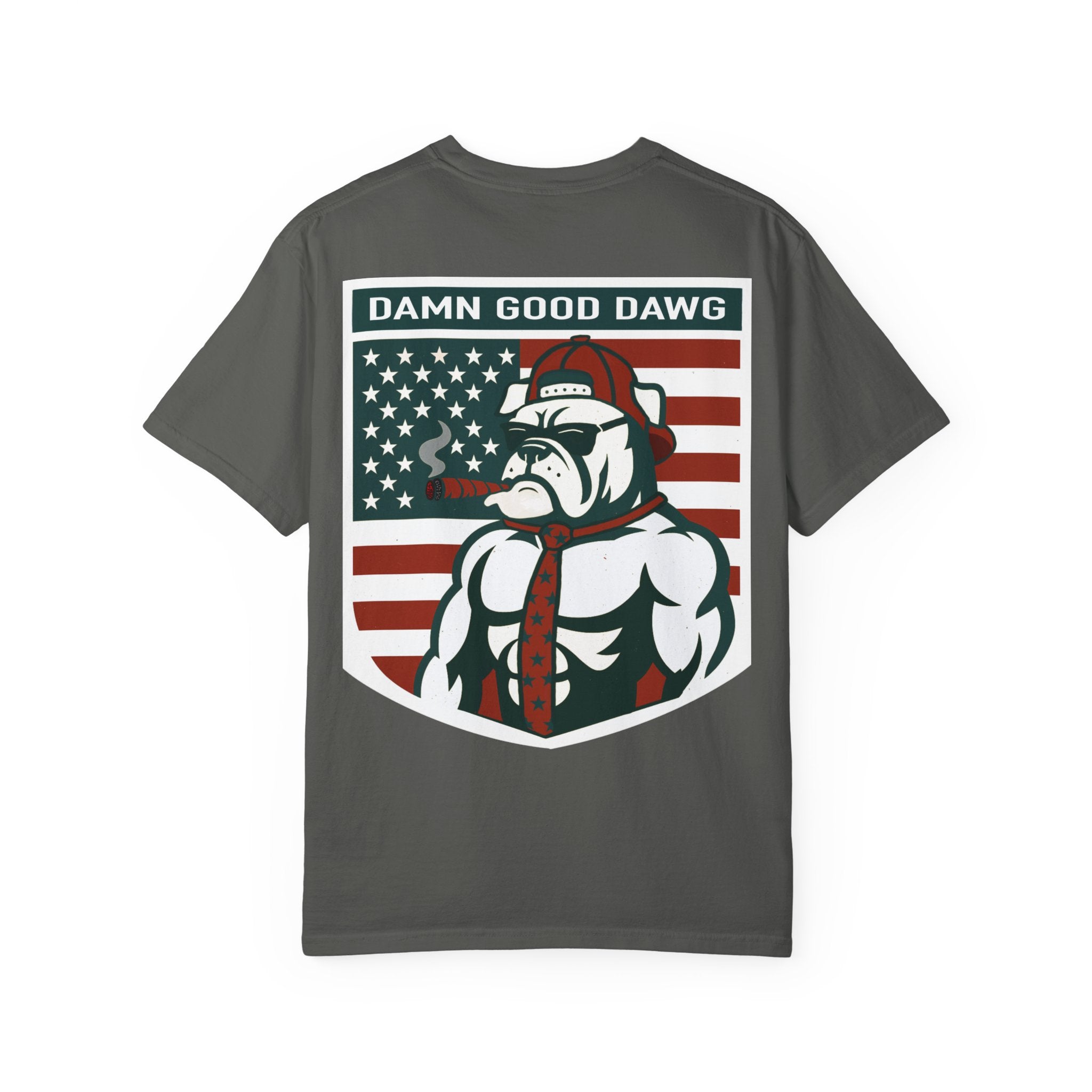 Damn Good Dawg T-Shirt, Vintage Style Tee, Unisex Casual Wear, Gift for DogLovers, Patriotic Apparel, Everyday Comfort