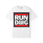 Vibrant Motivational T-Shirt | Perfect for Fitness Enthusiasts, Casual Wear, and Gifts | Run Dawg Tee for Active Lifestyles