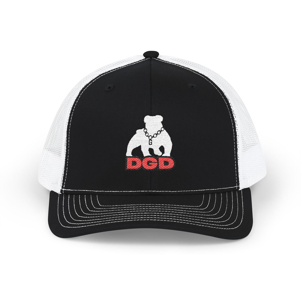 Paw-sitive Vibes Snapback Trucker Cap - Fun Dog Lover Hat, Dog Dad Gift, Outdoor Cap, Casual Wear, Embroidered Fashion