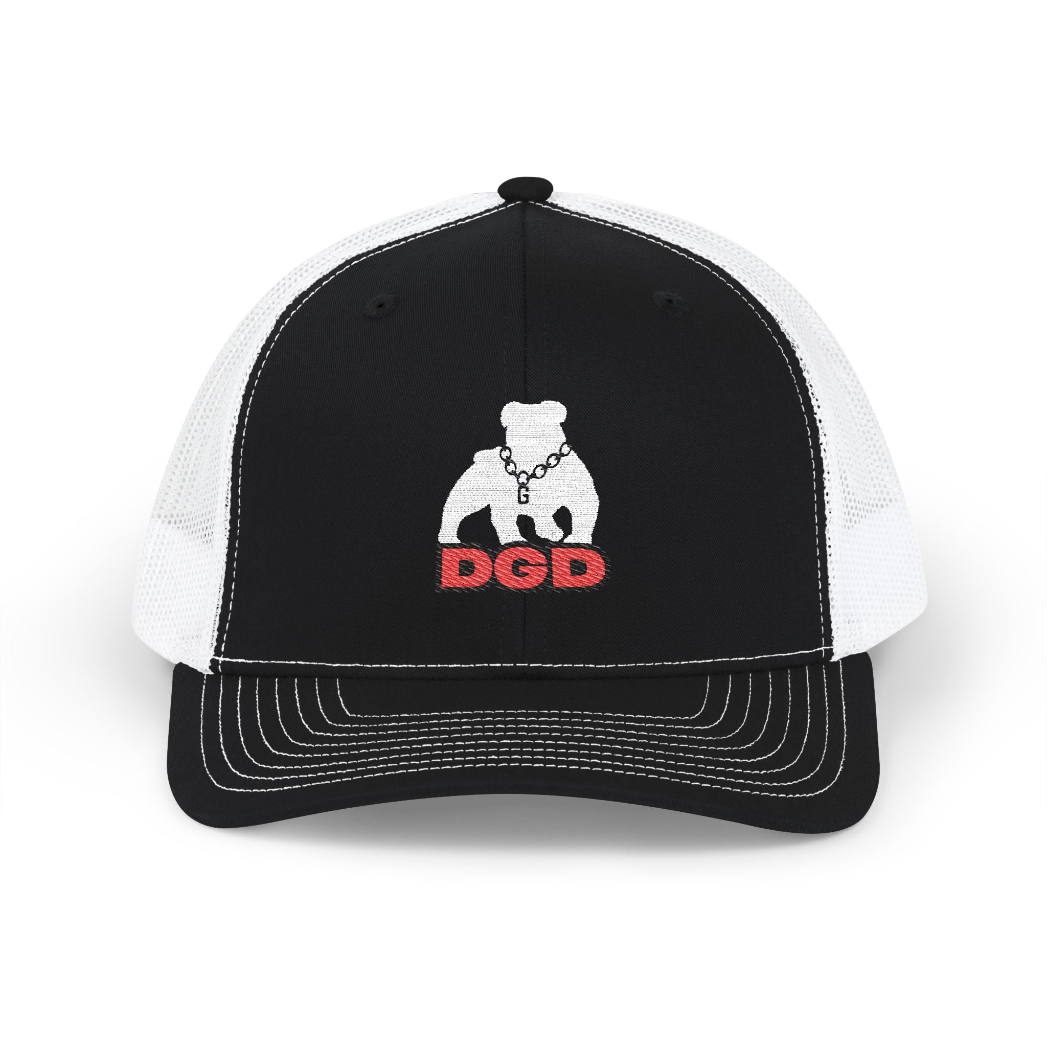 Paw-sitive Vibes Snapback Trucker Cap - Fun Dog Lover Hat, Dog Dad Gift, Outdoor Cap, Casual Wear, Embroidered Fashion