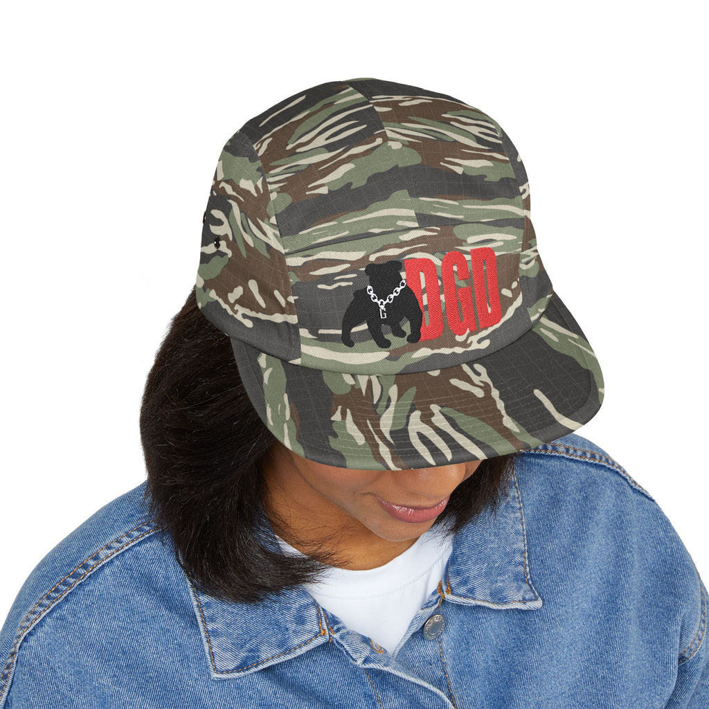 Stylish Embroidered 5 Panel Cap, Trendy Hat, Casual Wear, Streetwear Accessory, Gift for Hip Hop Lovers, Summer Fashion