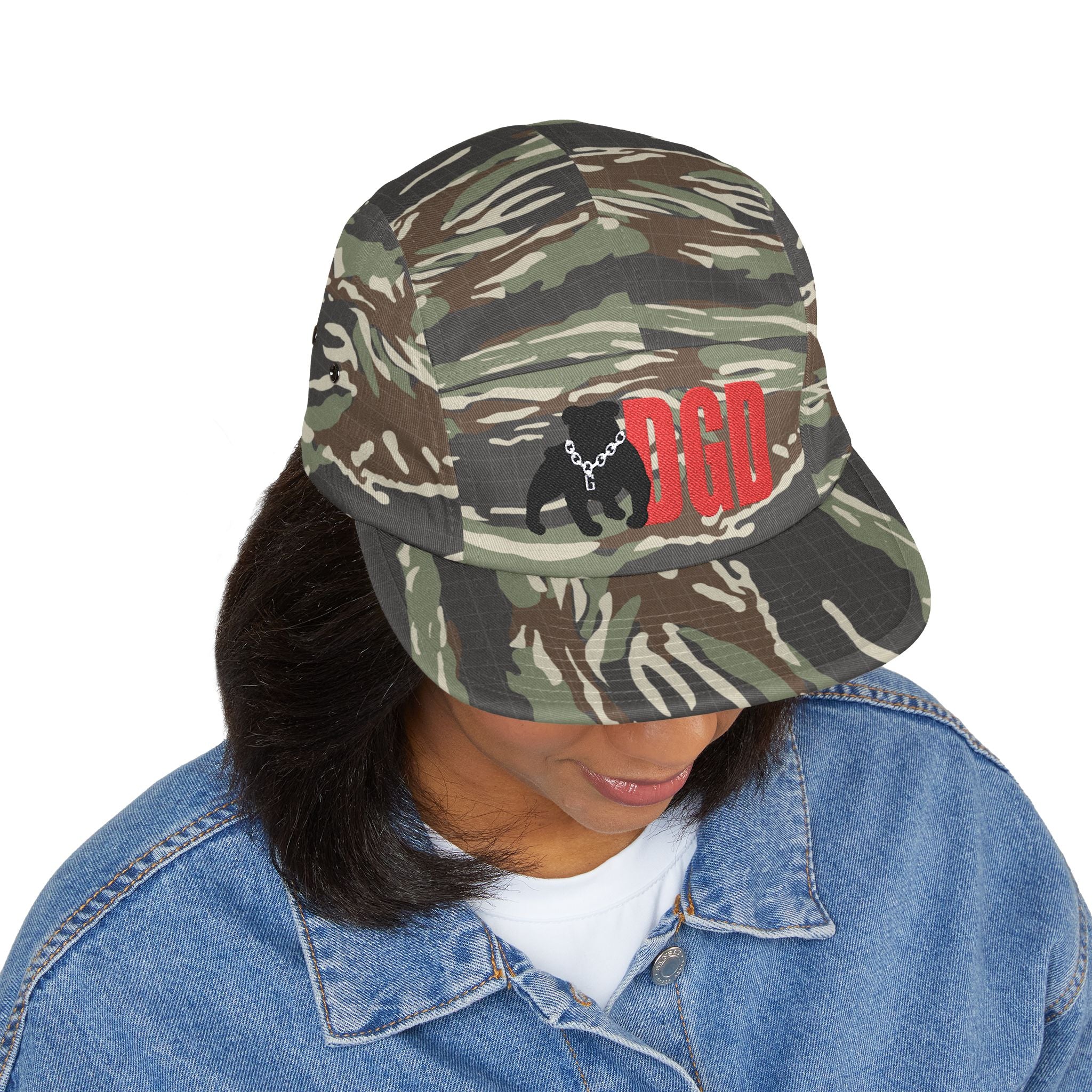 Stylish Embroidered 5 Panel Cap, Trendy Hat, Casual Wear, Streetwear Accessory, Gift for Hip Hop Lovers, Summer Fashion