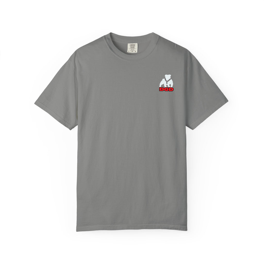 Unisex Garment-Dyed T-Shirt: Running Backu, Casual W l ear, Sports Apparel, Gift for Athletes, Everyday Style