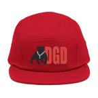 Stylish Embroidered 5 Panel Cap, Trendy Hat, Casual Wear, Streetwear Accessory, Gift for Hip Hop Lovers, Summer Fashion