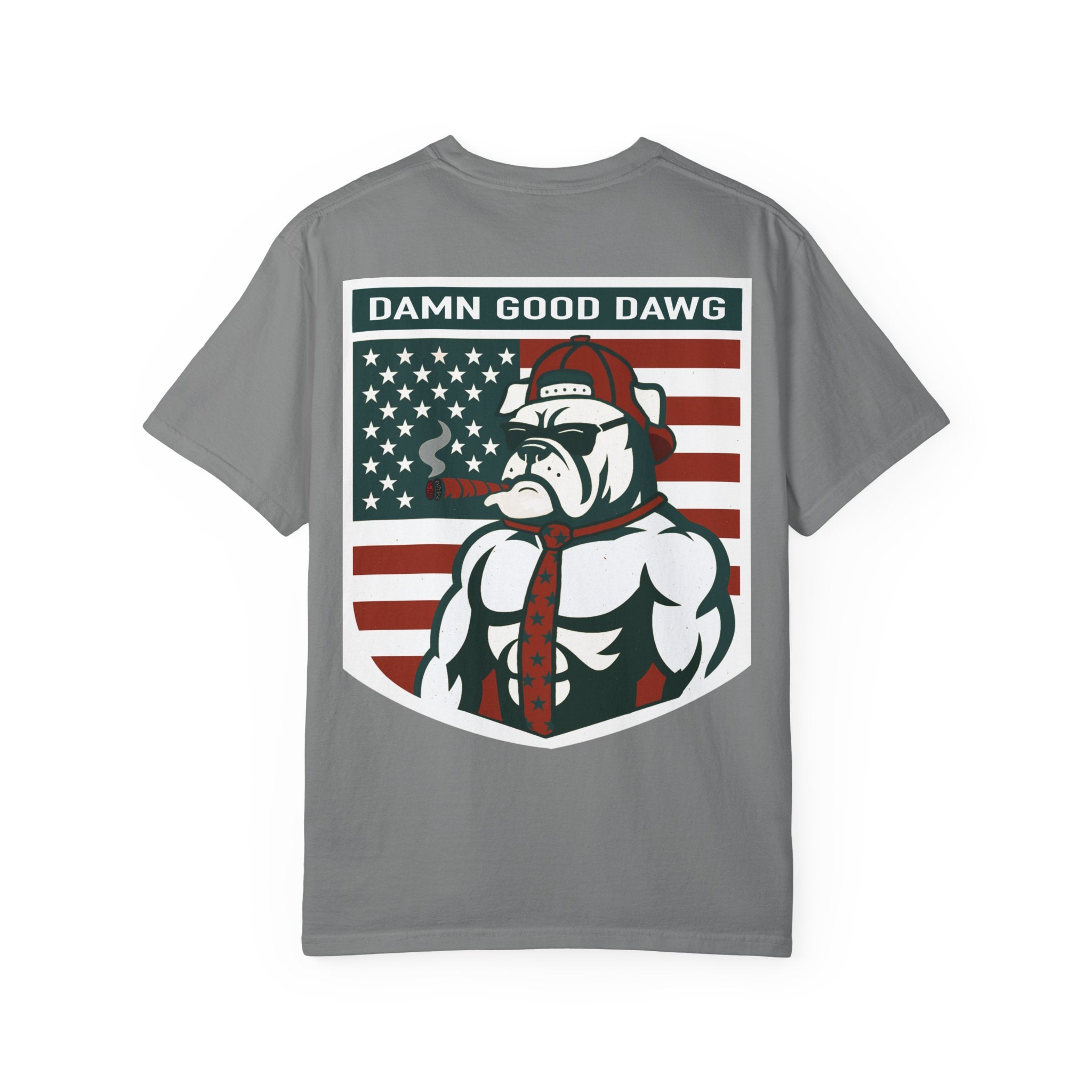 Damn Good Dawg T-Shirt, Vintage Style Tee, Unisex Casual Wear, Gift for DogLovers, Patriotic Apparel, Everyday Comfort