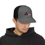 Stylish Embroidered Dog Snapback Cap | Pet Lover Gift, Casual Accessories, Adjustable Trucker Hat, Dog Owner Apparel, Everyday Wear