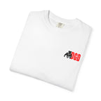 Garment-Dyed Unisex T-Shirt with Bold Logo, Casual Tee, Cool Graphic Top, Perfect for Everyday Wear, Gift for Him/Her, Summer Fashion