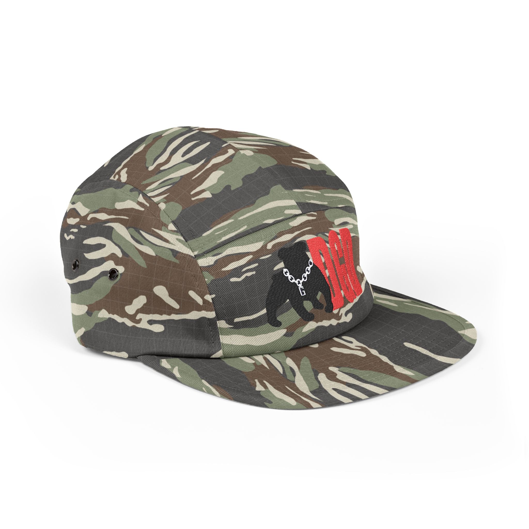 Stylish Embroidered 5 Panel Cap, Trendy Hat, Casual Wear, Streetwear Accessory, Gift for Hip Hop Lovers, Summer Fashion